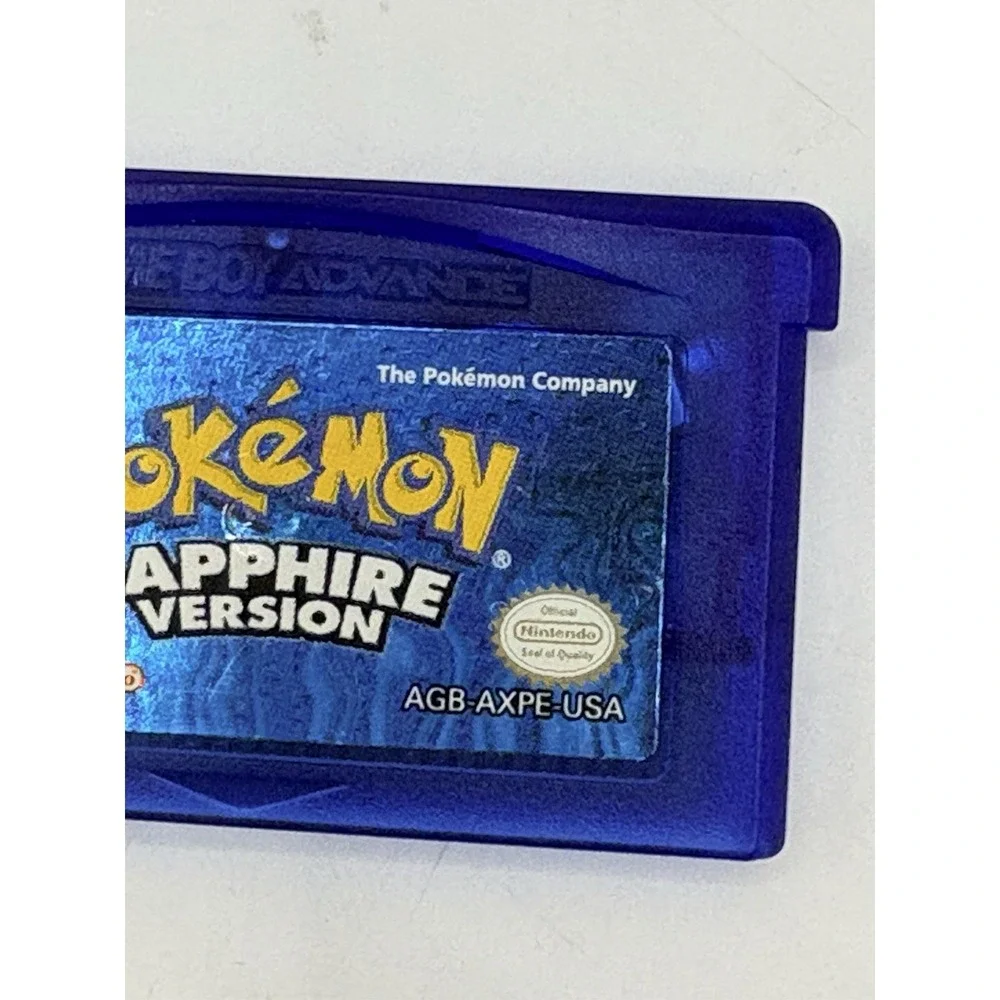 Pokémon Sapphire Version Nintendo Game Boy Advance GBA 2003